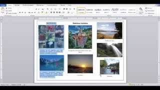 CREACIÓN DE UN FOLLETO TURISTICO EN MICROSOFT PUBLISHER [upl. by Olnay]