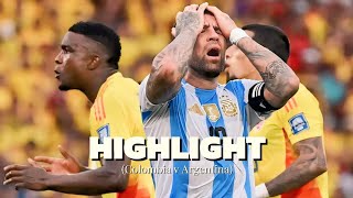 kolombia 2  1 Argentina  Kualifikasi Piala Dunia Zona Amerika Selatan [upl. by Rodnas]