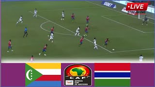 🟥Live Match Comoros vs Gambia  Live Stream AFCONAfrica Cup Of Nations Qualifications202425 [upl. by Avlem15]