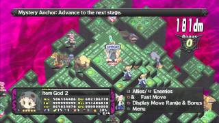 Disgaea D2 Level 999 Items in Rasetsu Mode [upl. by Yenettirb5]