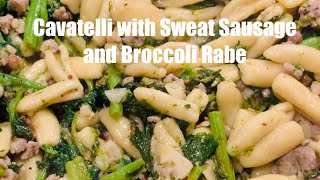 Cavatelli with Sweet Sausage and Broccoli Rabe [upl. by Nathalie]