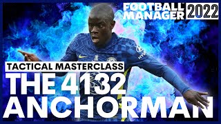 THE 4132 ANCHORMAN  Tactical Masterclass with Tactic Download Football Manager 2022  FM22 [upl. by Godding]