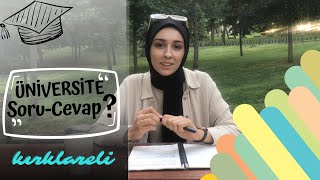 Üniversite Hakkında Merak Ettikleriniz  Kırklareli Üniversitesi [upl. by Ehsom761]