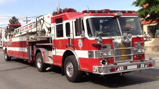 Passaic Fire Department Spare Ladder 3 Responding 9119 [upl. by Court]