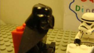 LEGO Darth Vader Raids the Krusty Krab [upl. by Maharba]