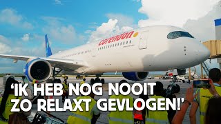 MEE MET DE EERSTE VLUCHT VAN CORENDON DUTCH AIRLINES [upl. by Jamnes]