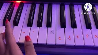 Quarto de hotel on piano tutorial EASY [upl. by Bran]