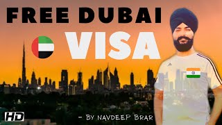 FREE DUBAI VISA FOR 4 DAYS UAE VISA HOW DO YOU GET [upl. by Beauregard]