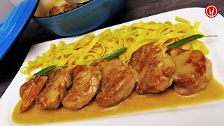 🆘 Ideja za Ručak  Medaljoni u Kremastom Umaku  Lunch Ideas  Creamy Pork Tenderloin Medallions [upl. by Idelle]