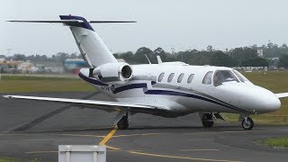 STUNNING Plane Spotting at Archerfield Airport  Ft RAAF Roulettes Citation CJ1 CJ2 and more [upl. by Lekym]