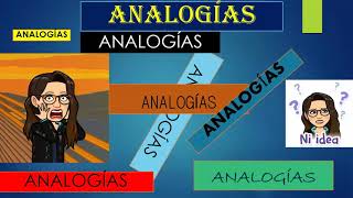 Analogías razonamiento verbal [upl. by Enelrac]