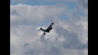 AIRPOWER 2024 Zeltweg Austria Airbus A400M Bundeswehr [upl. by Dominick]