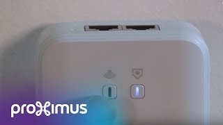 Témoins lumineux de votre WiFi Extenderadaptateur CPL extension WiFi à deux témoins lumineux [upl. by Denys]