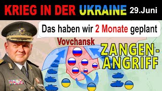 29JUNI Ukrainischer Masterplan EINSCHLUSS russischer Truppen in Vovchansk  UkraineKrieg [upl. by Buff]