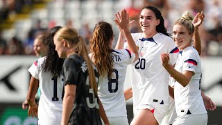 USWNT vs New Zealand Taylor Kornieck Goal  Jan 21 2023 [upl. by Ariak]