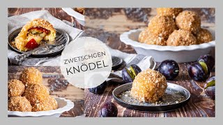 Zwetschgenknödel  Knödel aus Kartoffelteig  Gefüllte Knödel mit Semmelbrösel [upl. by Tobit356]