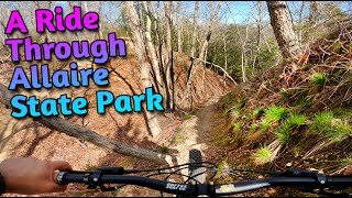 Mountain Biking Through Allaire State Park [upl. by Dez702]