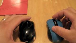 Microsoft Wireless Mobile Mouse 4000  Unboxing amp Review [upl. by Bolan43]