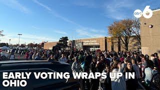 Early Voting has officially ended in Ohio [upl. by Nonarb]