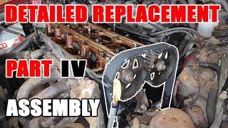 Honda H Series Engine Timing Belt Replacement Part 4 of 4  Assembly [upl. by Lakin]