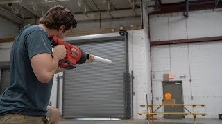 SupplyHouse Stress Test Milwaukee M12 Airsnake Trick Shots [upl. by Ahsekan646]