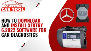 How to download and install XENTRY software for car diagnostics  EUROCARTOOLCOM [upl. by Hwu292]