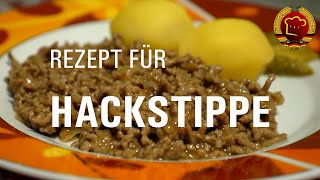 Super einfaches und schnelles Gehacktesstippe Rezept aus der DDR das schmeckt und satt macht [upl. by Stuppy]