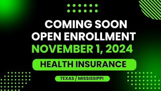 Countdown to Open Enrollment 2024 Secure Your Health Coverage Now [upl. by Rosenkranz]