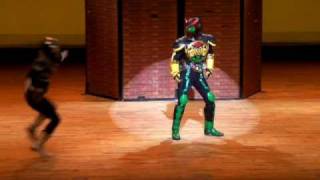 Kamen Rider OOO Live Show in Matsuyama Part 1 [upl. by Eetnwahs]