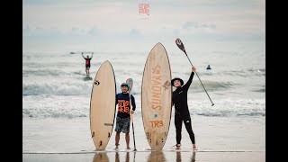 34 JUNE BANGSAK SUP SURF FESTIVAL  BANGSAK BEACH SUP surfing [upl. by Cully]