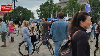 Mv06 dlive stream 1772023 Montagsdemo Rostock [upl. by Nerhtak747]