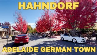 Adelaide Hahndorf German Town  Autumn Colors  4K Australia Walk Tour 2024 [upl. by Aleakam295]