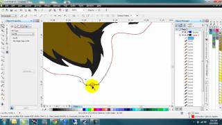 Corel Draw tutorial on Versaworks cutline and contour tool [upl. by Atalanti270]