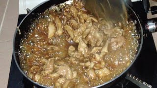 Pig meat with ginger cooked Cambodian style [upl. by Marshal]