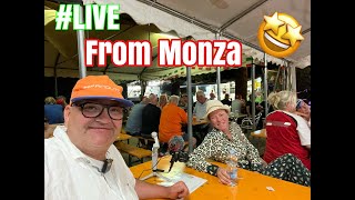 Bas en InGRID zijn live vanuit de camping in Monza [upl. by Anayhd427]