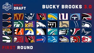 2024 FULL First Round Mock Draft Bucky Brooks 30 [upl. by Fisken]