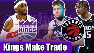 Davion Mitchell Traded To Toronto In Salary Dump  Kings Draft Review [upl. by Sainana]