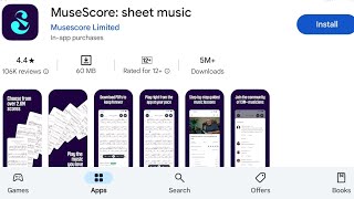 How To Install MuseScore Sheet Music Apps  How To Download MuseScore Sheet Music Apps [upl. by Burrows]