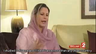 Aisha Gaddafi interview english subtitles YouTubeflv [upl. by Aihsoek418]