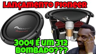 LANÇAMENTO SUBWOOFER PIONEER PRO 3004D4  2400W 800RMS  MAIS ROBUSTO [upl. by Nahsrad]