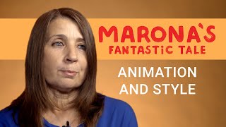 Maronas Fantastic Tale  Anca Damian on the Films Animation and Style [upl. by Laaspere]