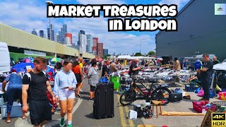 LONDON MARKET WALKING TOUR SUNDAY MARKET TOUR VAUXHALL MARKET  4K HDR 60fps [upl. by Greggs]