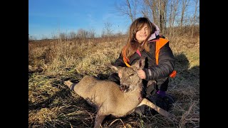 Late Season Youth Doe kill [upl. by Leonelle]