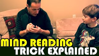 Mind Reading Trick Explained [upl. by Lanie88]