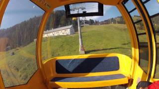 Hörnerbahn Bolsterlang  Fahrt in die Sonne [upl. by Brittani658]