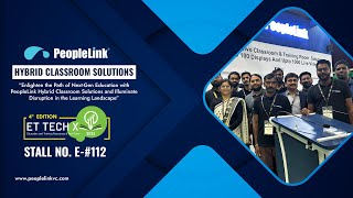 PeopleLinks Latest Classroom Solutions at ETTECH X 2023 India [upl. by Remat]