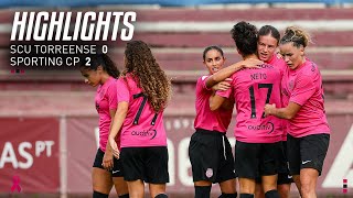 Futebol Feminino  Liga BPI SCU Torreense 02 Sporting CP [upl. by Mae]