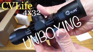 CVLife 4x32 Scope Unboxing amp First Impressions [upl. by Yesiad]