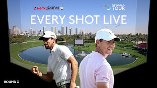 REPLAY  Rory McIlroy and Joaquin Niemann  2024 Hero Dubai Desert Classic [upl. by Banquer334]