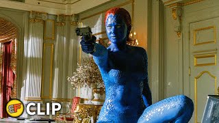 Mystique Boardroom Scene  XMen Days of Future Past 2014 Movie Clip HD 4K [upl. by Bohlen]